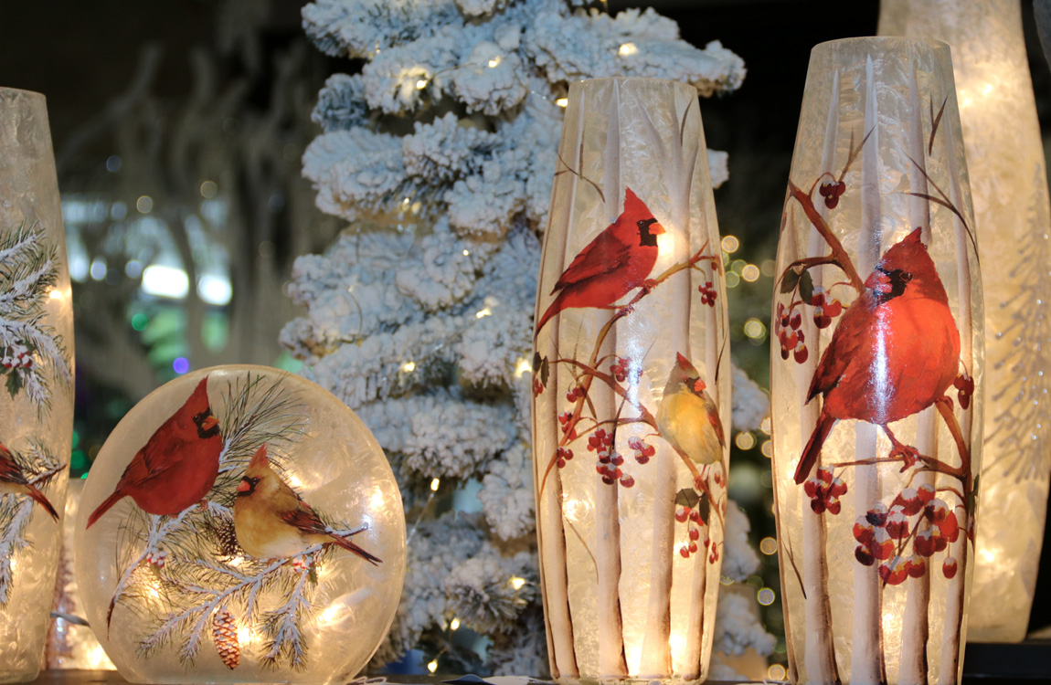 Cardinal Candle Holders