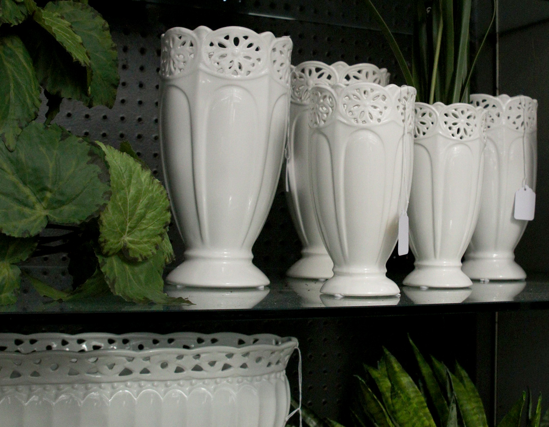 White ceramics