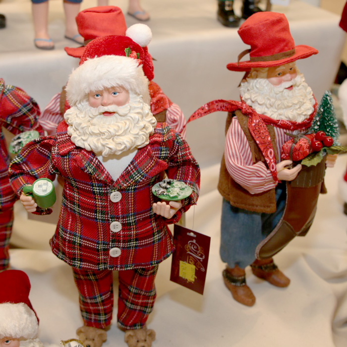 Adorable Santa Figurines