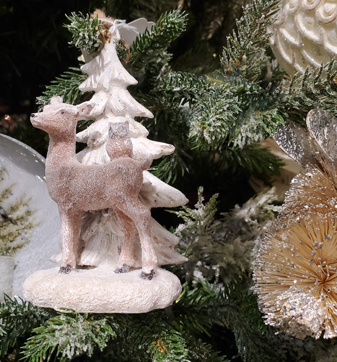 Cute Deer and Tree Ornaments