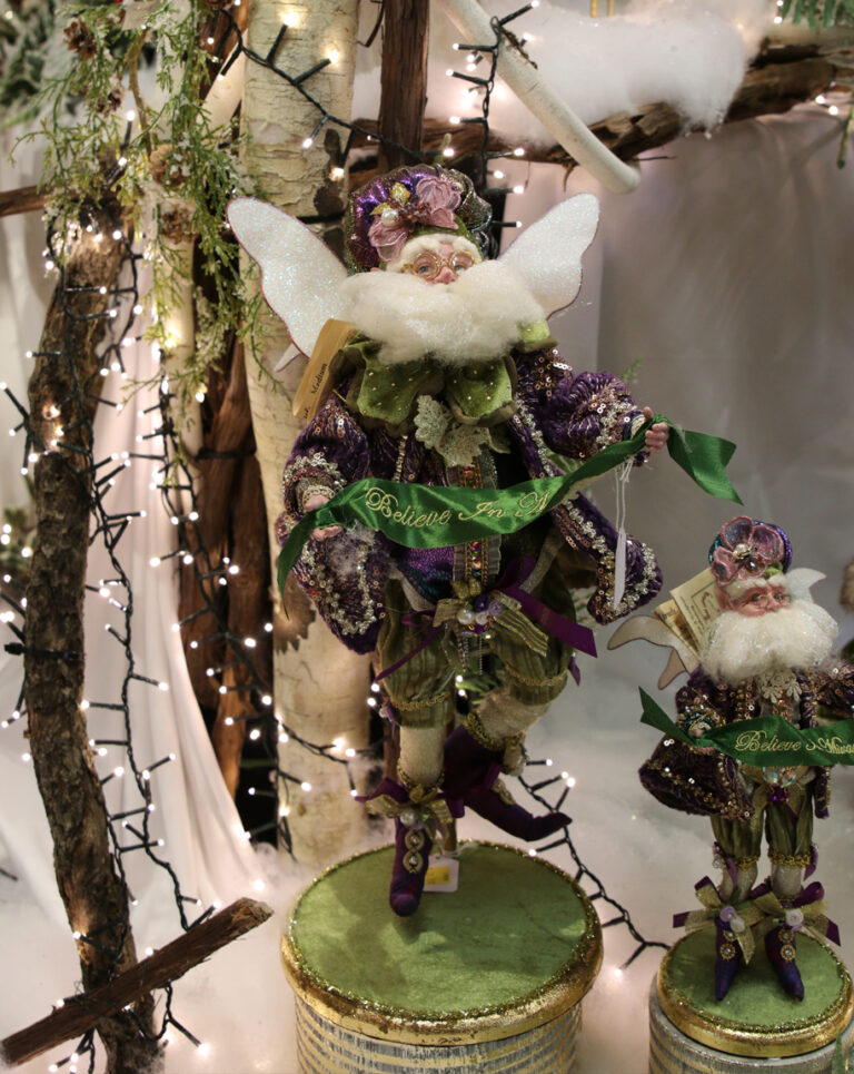 Green and purple Christmas Fairies