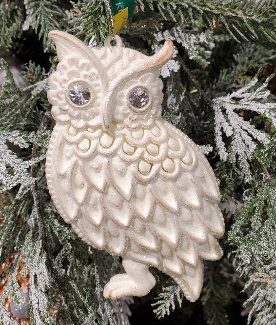 Ornate Owl Decoration