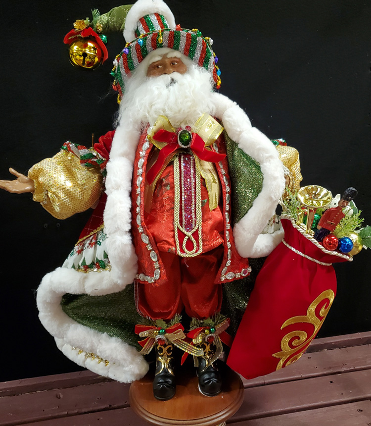 Ornate Santa Figurine