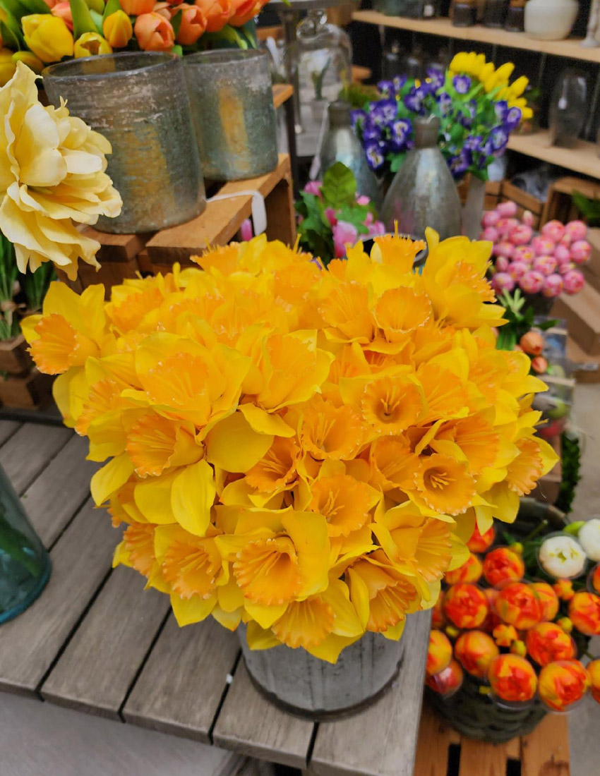Gorgeous Golden Forever Florals